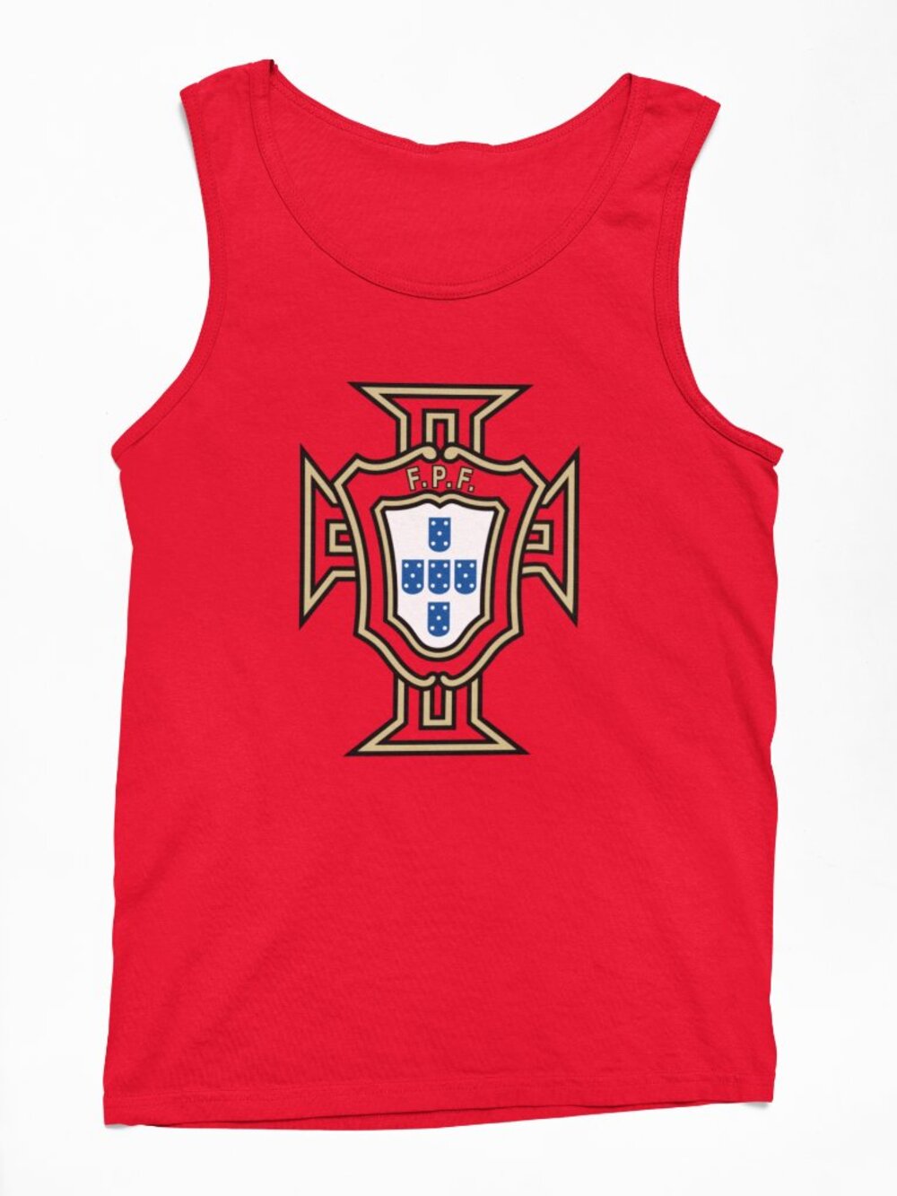 NEW Portugal Soccer Logo Tank Top RED